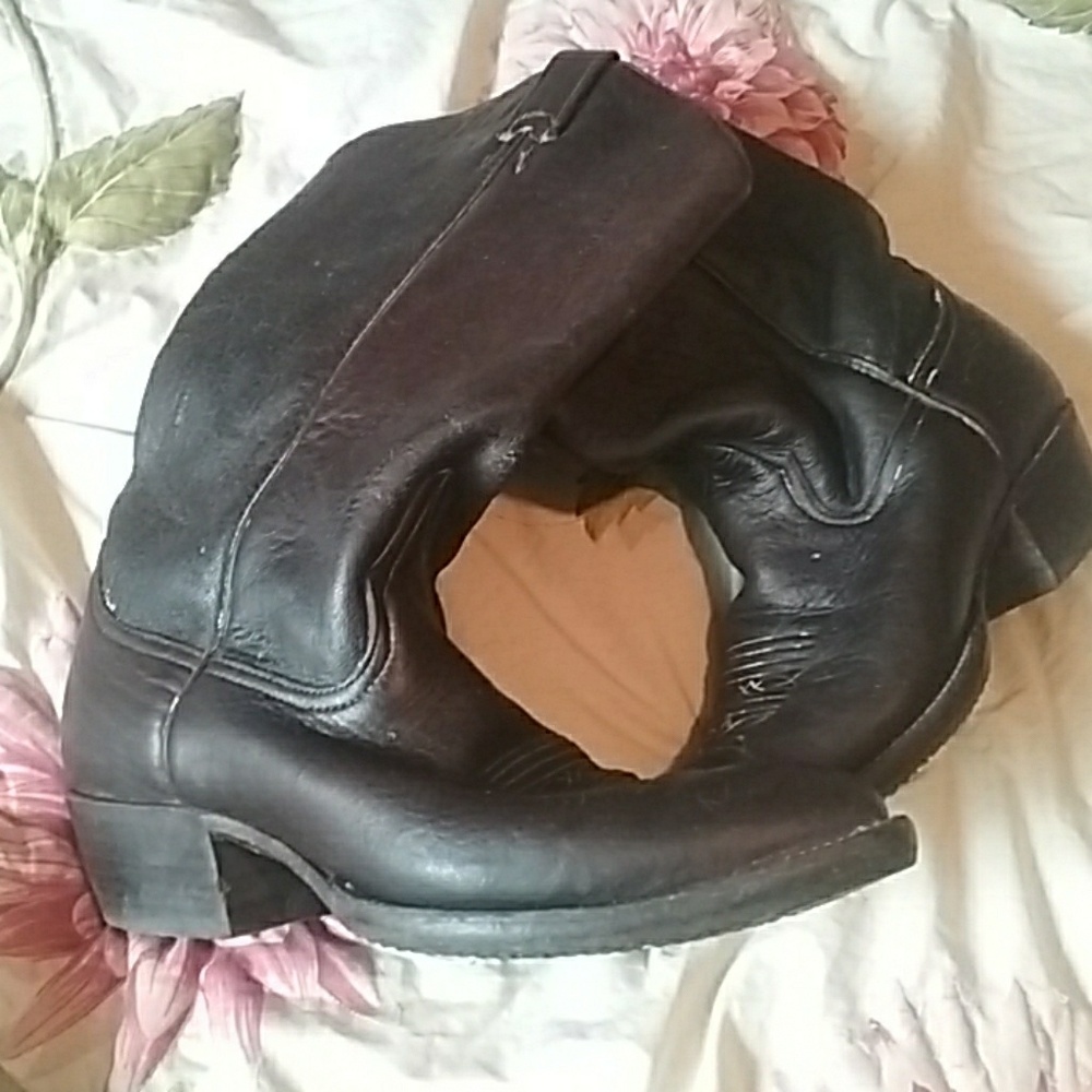 Larry Mahan cowboy boots